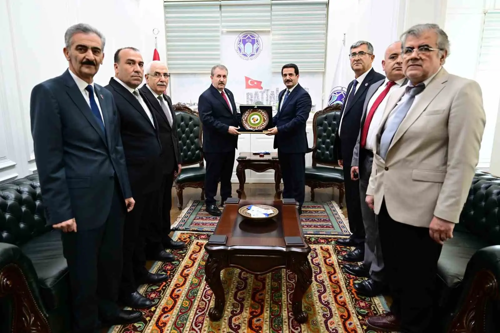 Büyük Birlik Partisi (BBP) Genel Başkanı Mustafa Destici, Malatya programı