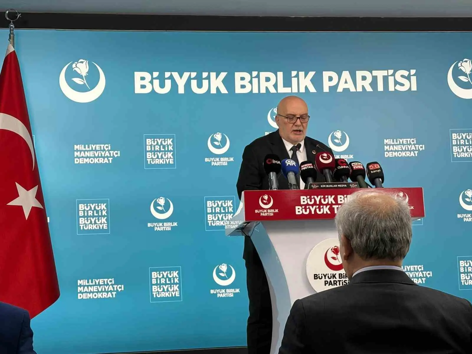 Büyük Birlik Partisi (BBP) Genel Sekreteri Ahmet Yelis, “Aklımızdan bir