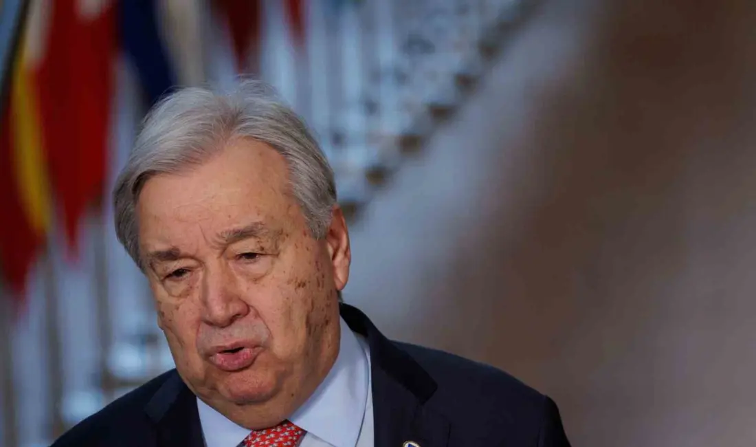 Birleşmiş Milletler (BM) Genel Sekreteri Antonio Guterres, Orta Doğu’daki çatışmaların