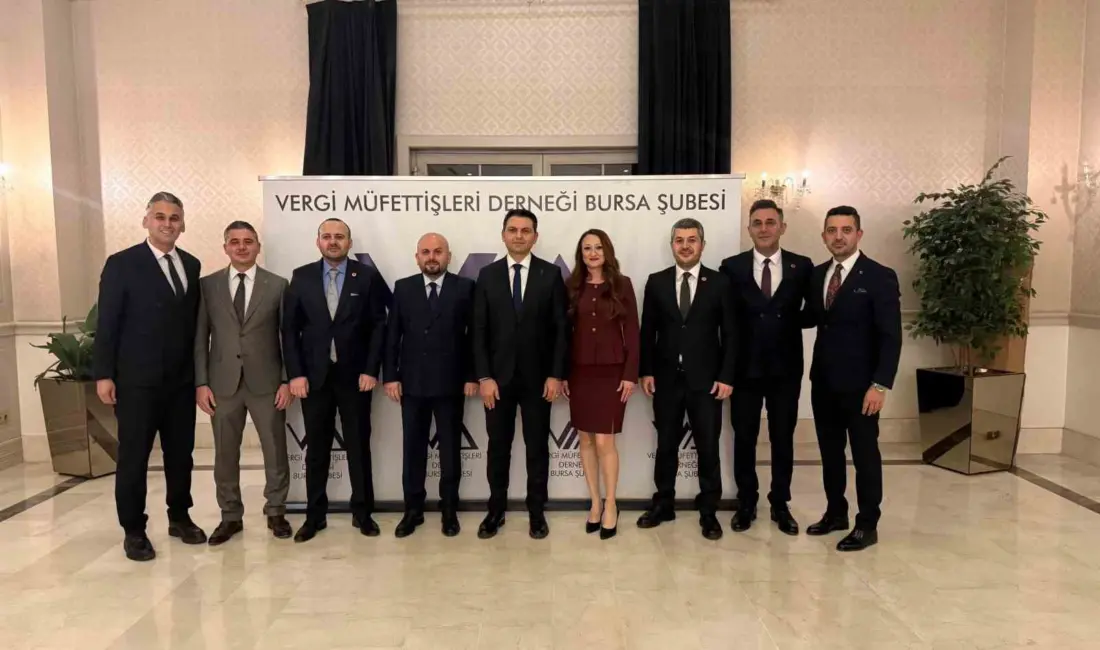 Vergi Müfettişleri Derneği (VMD) Bursa Şubesi tarafından düzenlenen iftar programında,