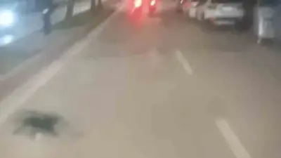 Bursa’nın Yıldırım ilçesi Erikli Mahallesi’nde motorize polis ekiplerinin ’dur’ ihtarına