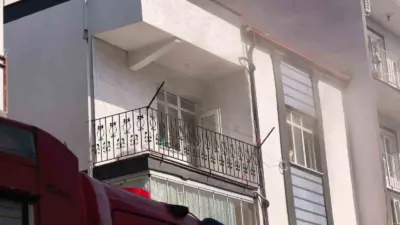 Bursa’nın İnegöl ilçesinde bir dairenin mutfağında iftar hazırlığı sırasında çıkan