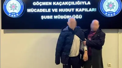 Bursa Emniyet Müdürlüğü ekipleri, düzensiz göçle mücadele kapsamında Nilüfer ilçesinde