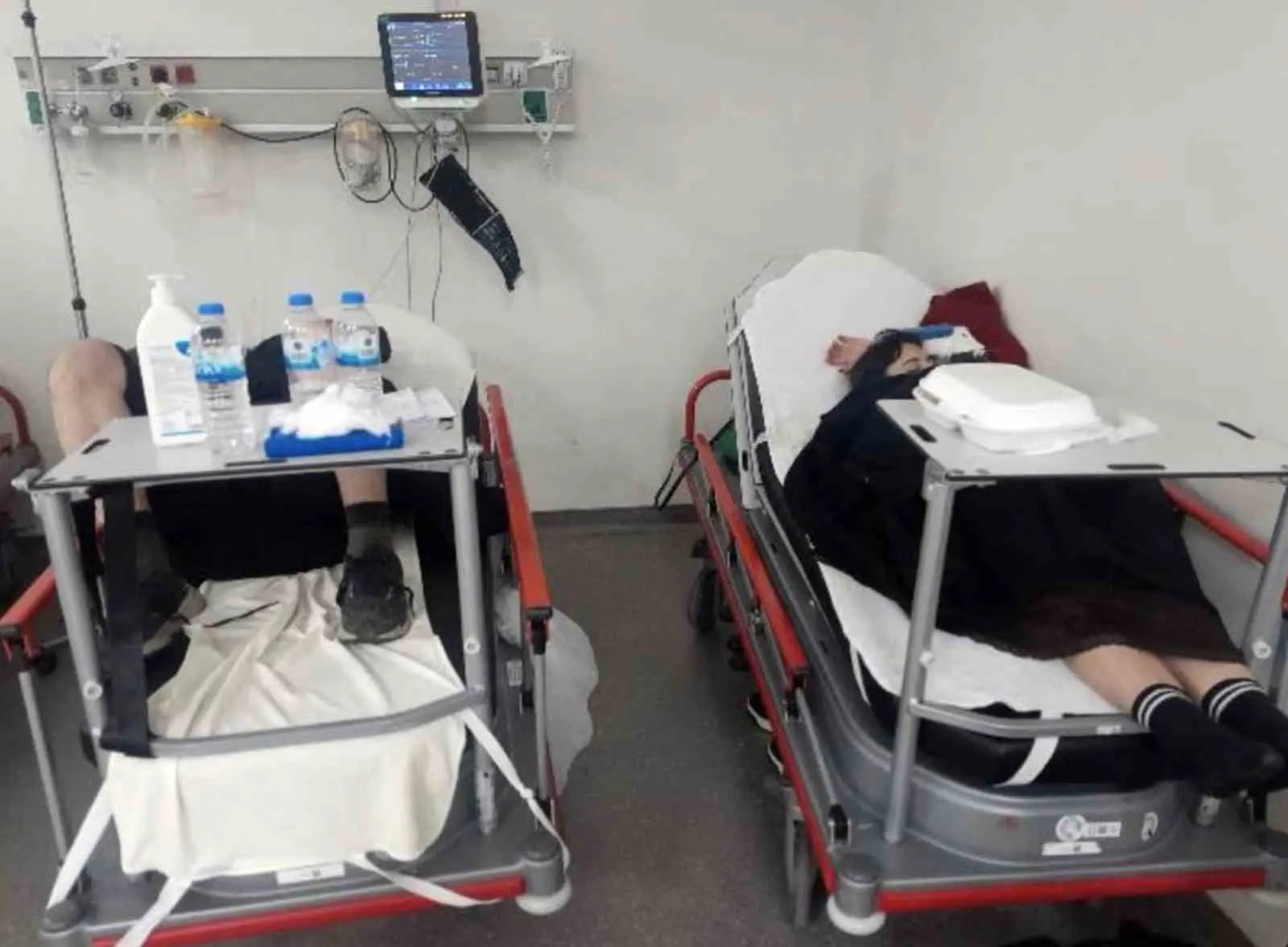 Bursa’nın Nilüfer ilçesinde meydana gelen maddi hasarlı trafik kazasının ardından