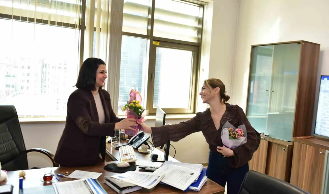 Bursa Büyükşehir Belediyesi, 8 Mart Dünya Kadınlar Günü’nü unutmadı. Belediyede