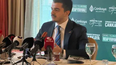 Çankaya Belediye Başkanı Hüseyin Can Güner, geride kalan iki yıllık