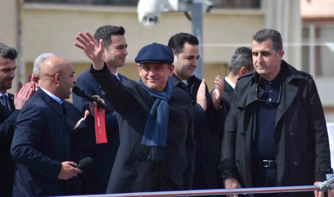 CHP Genel Başkanı Özgür Özel, “Karaman’da son 30 yıldır belediye