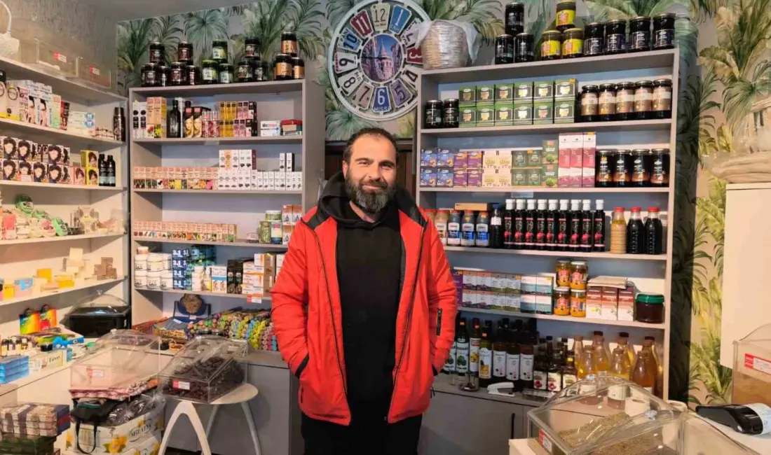 Bursa’nın İnegöl ilçesinde küçükbaş hayvan yetiştiren bir çoban, güçlü sesiyle