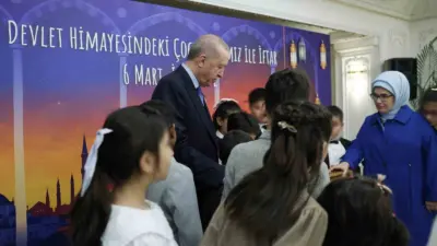 Cumhurbaşkanı Recep Tayyip Erdoğan ve eşi Emine Erdoğan, devlet himayesi