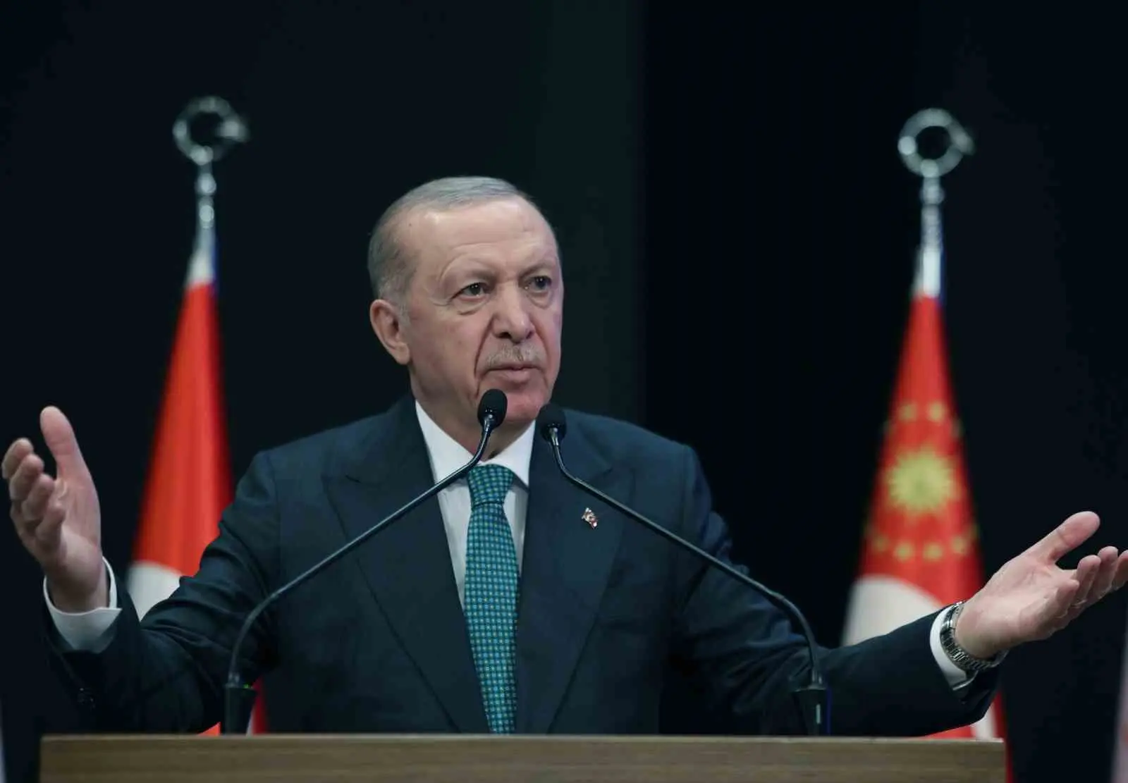 Cumhurbaşkanı Erdoğan: “Kimse Türkiye’ye diz çöktüremeyecek. Göreceksiniz inşallah kazanan Türkiye