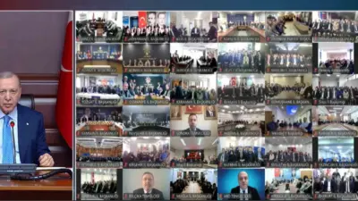 Cumhurbaşkanı Recep Tayyip Erdoğan, AK Parti teşkilatlarının Ramazan Bayramı’nı yayınladığı