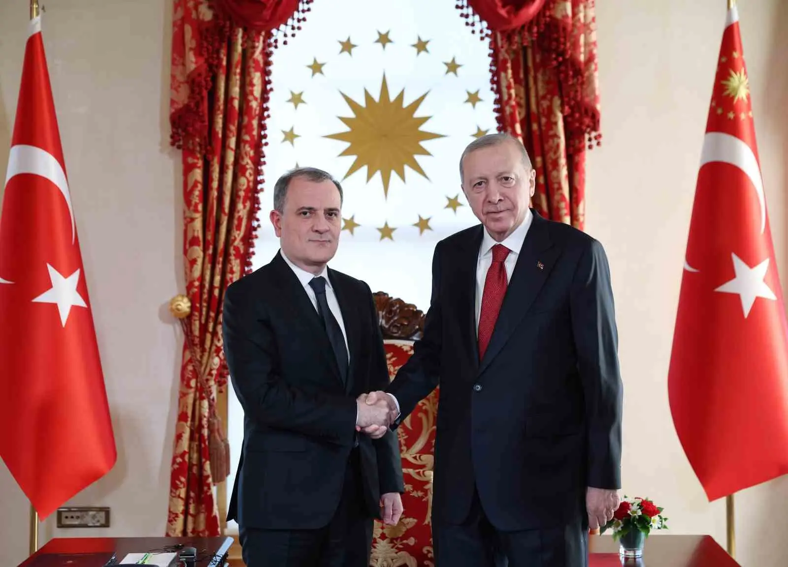 Cumhurbaşkanı Recep Tayyip Erdoğan, Türk Devletleri Gayriresmi Teşkilatı toplantısı kapsamında