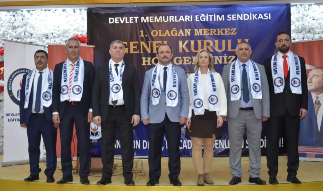 Devlet Memurları Eğitim Sendikası Genel Başkan Adayı Metin Öksüz, sendikal