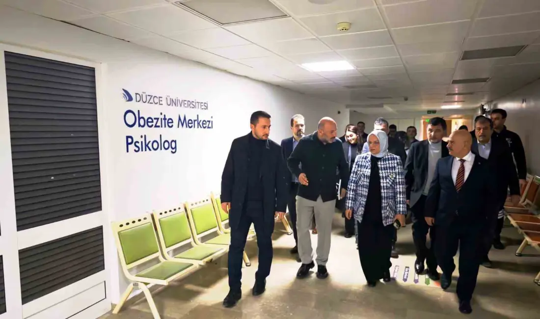 Düzce Üniversitesi Eğitim ve Araştırma hastanesinde güçlendirme çalışmaları yerinde incelendi