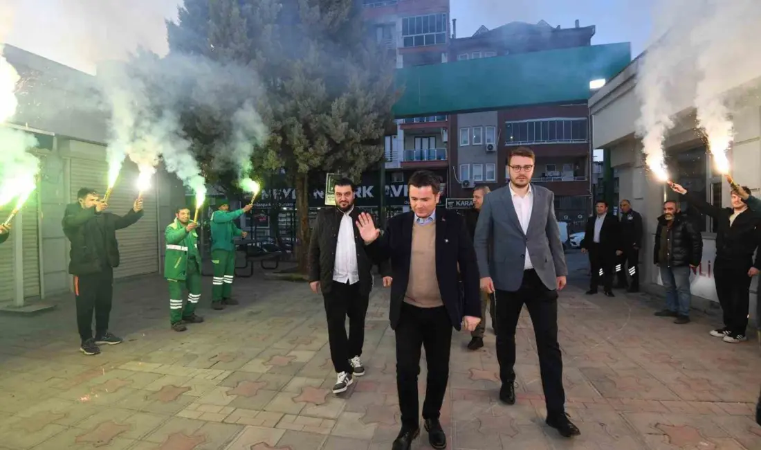 Osmangazi Belediye Başkanı Erkan Aydın, son olarak Emek Mahallesi sakinleriyle