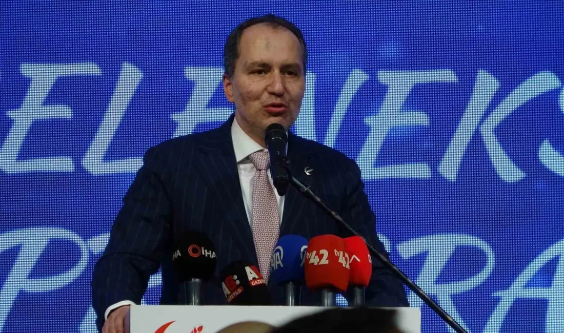 Yeniden Refah Partisi Genel Başkanı Fatih Erbakan, “Türkiye’nin güçlü, dirayetli