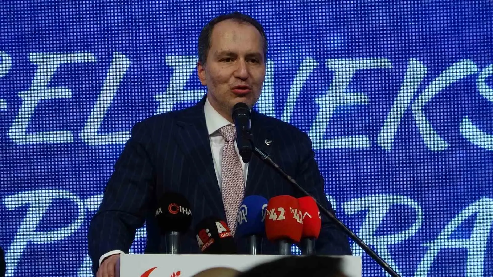 Yeniden Refah Partisi Genel Başkanı Fatih Erbakan, “Türkiye’nin güçlü, dirayetli