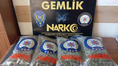 Gemlik’te uyuşturucu tacirlerine yönelik son 1 ayda yapılan operasyonlarda, 4