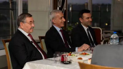 Gölbaşı Belediye Başkanı Yakup Odabaşı’nın ev sahipliğinde ilçe erkanının katılımıyla