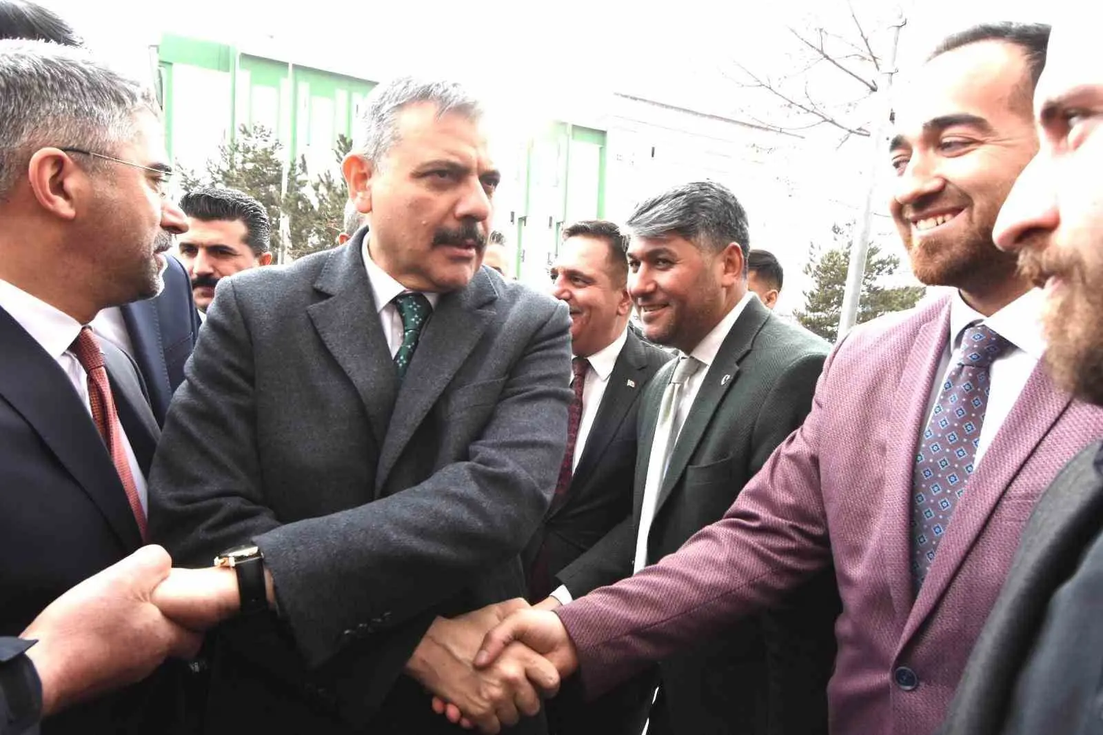 İçişleri Bakanı Mustafa Çiftçi, AK Parti Erzurum İl Başkanlığını ziyaret