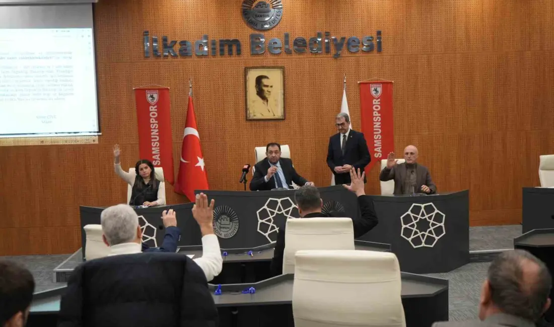 Samsun’un İlkadım Belediye Meclisi Mart ayı ilk oturumunda tüm partilerin