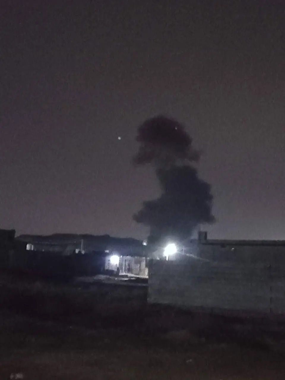 Irak’ın batısındaki Anbar vilayetinde bulunan İran yanlısı Haşdi Şabi’ye ait