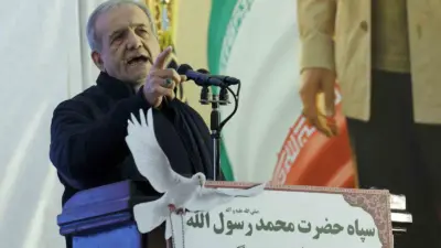 İran Cumhurbaşkanı Mesud Pezeşkiyan, İsrail-ABD saldırılarında hayatını kaybeden Dini Lider