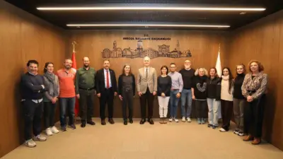 Erasmus projesi kapsamında İnegöl Halk Eğitim Merkezi’nin misafiri olarak İspanya’dan