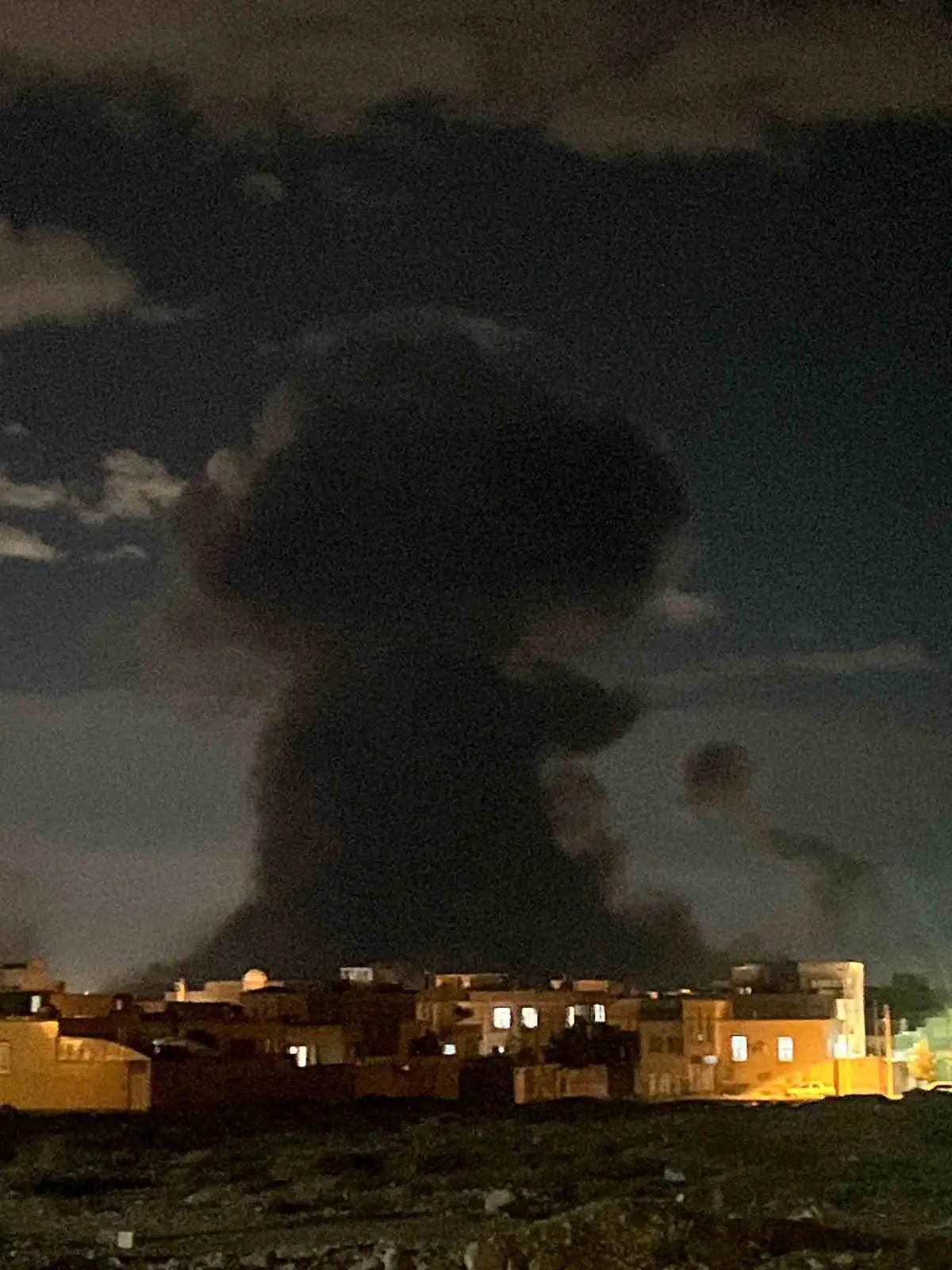 İsrail ordusu, İran’ın başkenti Tahran’da bulunan rejime ait hedeflere karşı