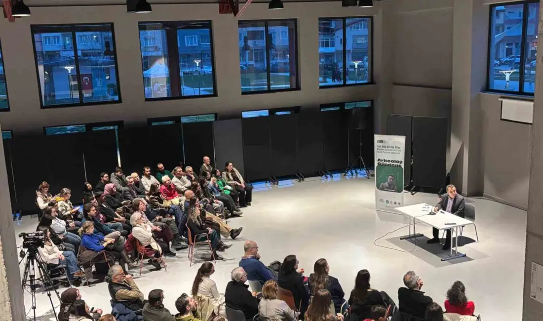 Nilüfer Belediyesi tarafından Pancar Deposu’nda düzenlenen Arkeoloji Gündemi buluşmalarının bu