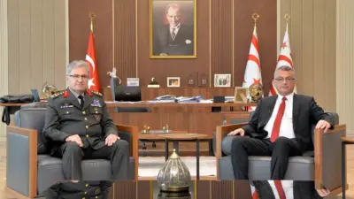 Kuzey Kıbrıs Türk Cumhuriyeti (KKTC) Cumhurbaşkanı Tufan Erhürman, Kara Kuvvetleri