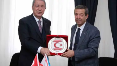 Kuzey Kıbrıs Türk Cumhuriyeti (KKTC) Dışişleri Bakanı Tahsin Ertuğruloğlu, TBMM