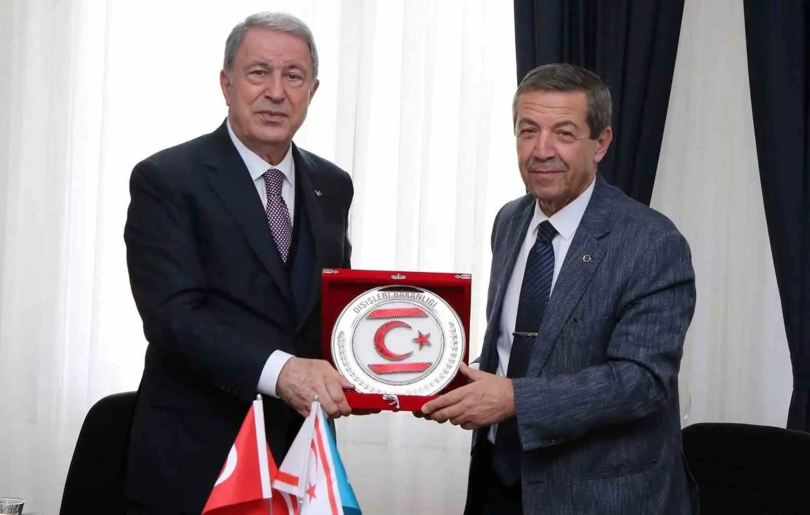 Kuzey Kıbrıs Türk Cumhuriyeti (KKTC) Dışişleri Bakanı Tahsin Ertuğruloğlu, TBMM