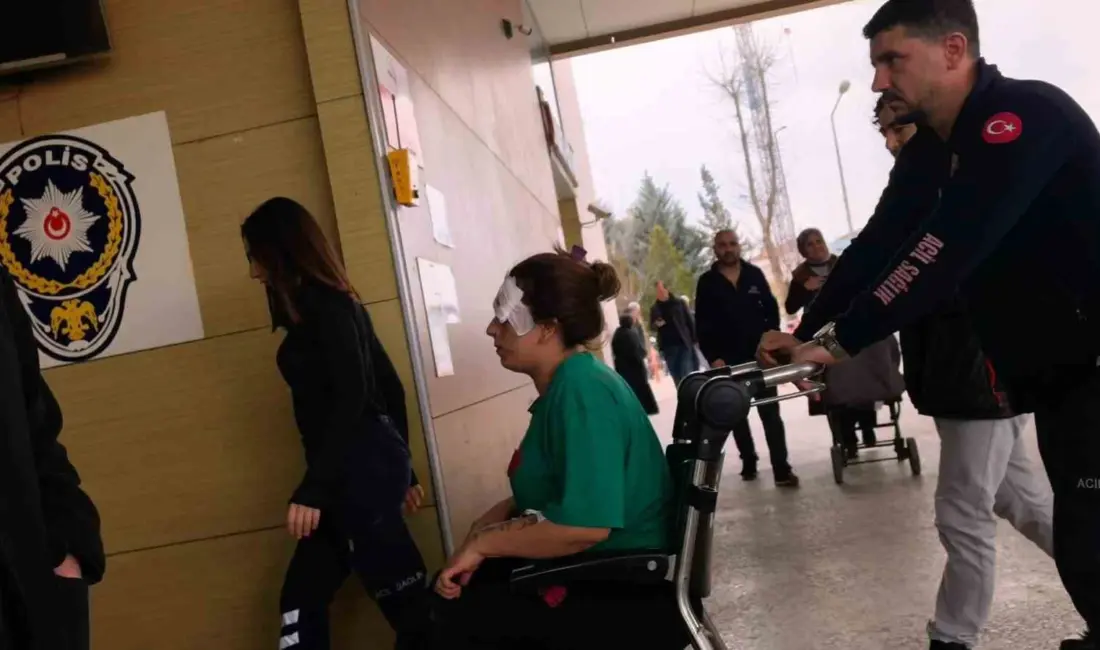 Bursa’nın İnegöl ilçesinde meydana gelen komşu kavgasında 1 kadın darptan