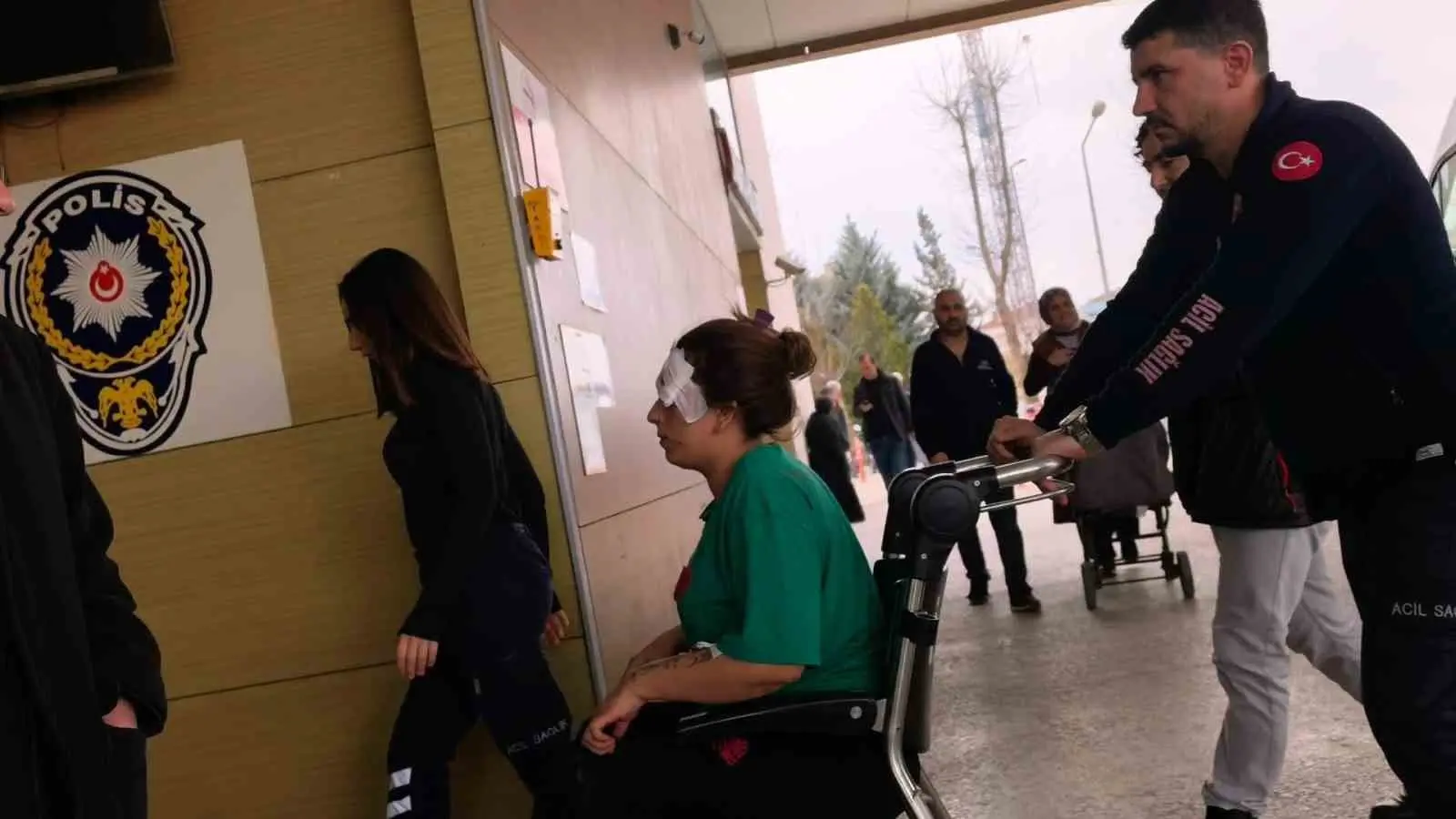 Bursa’nın İnegöl ilçesinde meydana gelen komşu kavgasında 1 kadın darptan