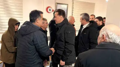 AK Parti Eskişehir Milletvekili Nebi Hatipoğlu, Mahmudiye ilçe ziyareti kapsamında