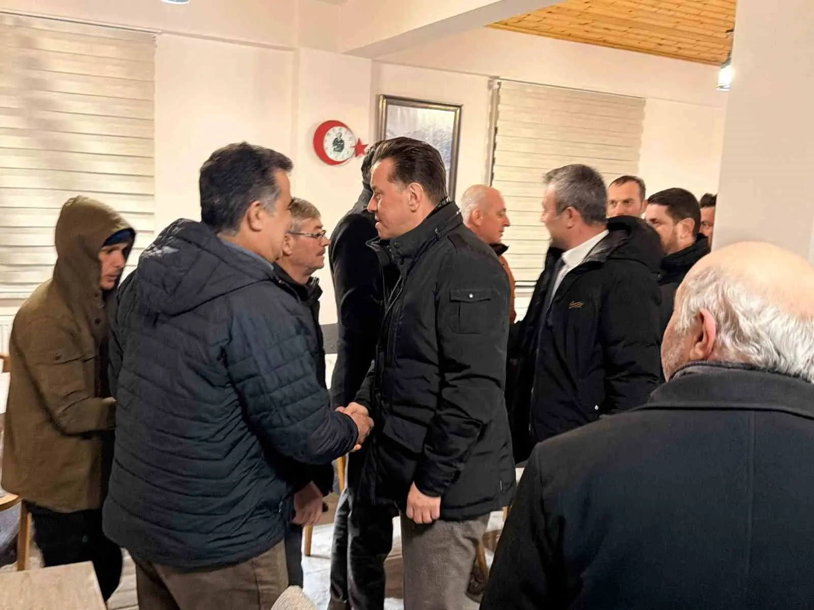 AK Parti Eskişehir Milletvekili Nebi Hatipoğlu, Mahmudiye ilçe ziyareti kapsamında
