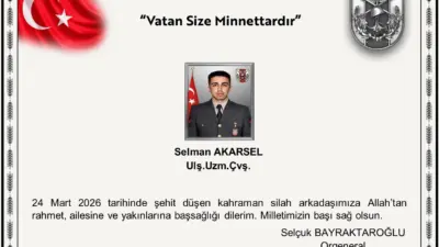 Milli Savunma Bakanlığı (MSB), Ağrı’da 1 askerin kaza sonucu yaralandığını,