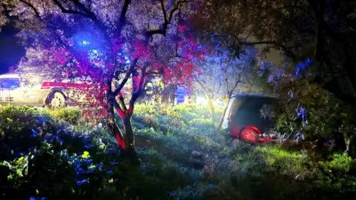 Bursa’nın Mudanya ilçesinde gece saatlerinde meydana gelen trafik kazasında, önündeki