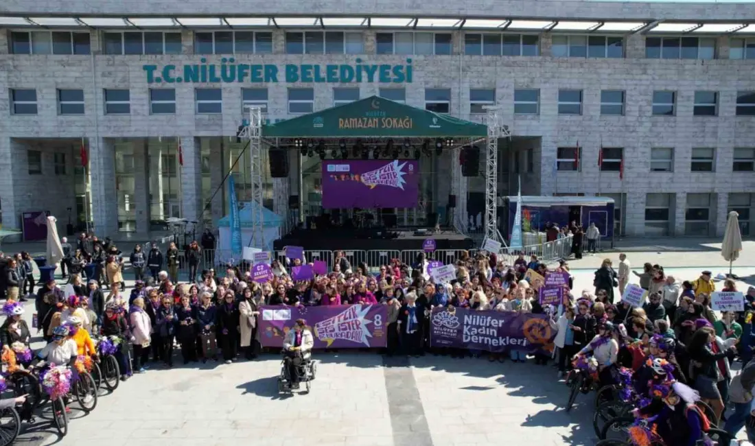 Nilüfer Belediyesi ve Nilüfer Kent Konseyi iş birliğiyle 8 Mart
