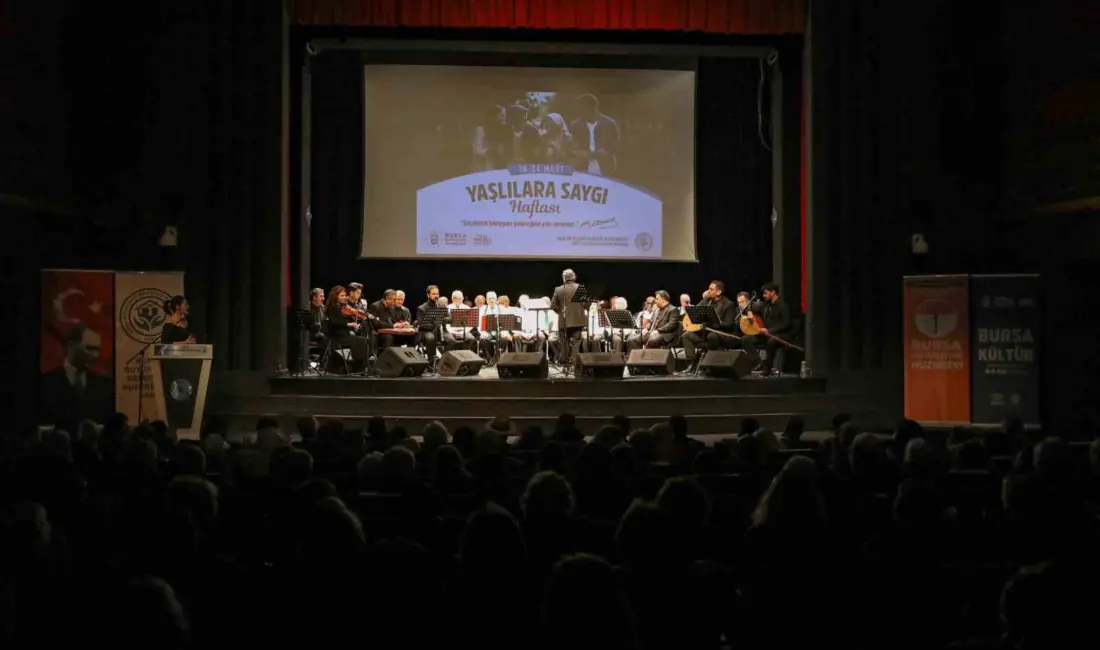 Bursa Büyükşehir Belediyesi’nin Aktif Yaşam Merkezi sakinleri, ‘Yaşlılara Saygı Haftası’