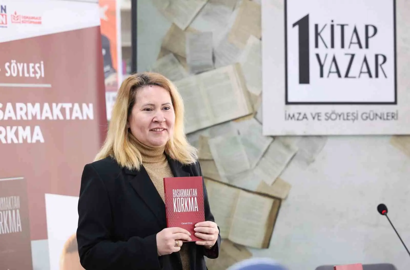 Osmangazi Belediyesi tarafından düzenlenen ‘1 Kitap 1 Yazar’ buluşmaları kapsamında