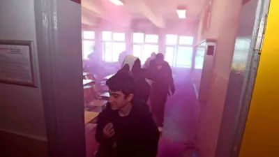 Osmangazi Belediyesi Afet İşleri Müdürlüğü ekipleri ile Tophane Mesleki ve