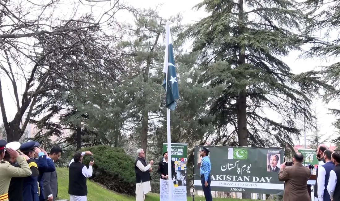 Ankara’da Pakistan Büyükelçiliği tarafından 23 Mart Pakistan Milli Günü sebebiyle
