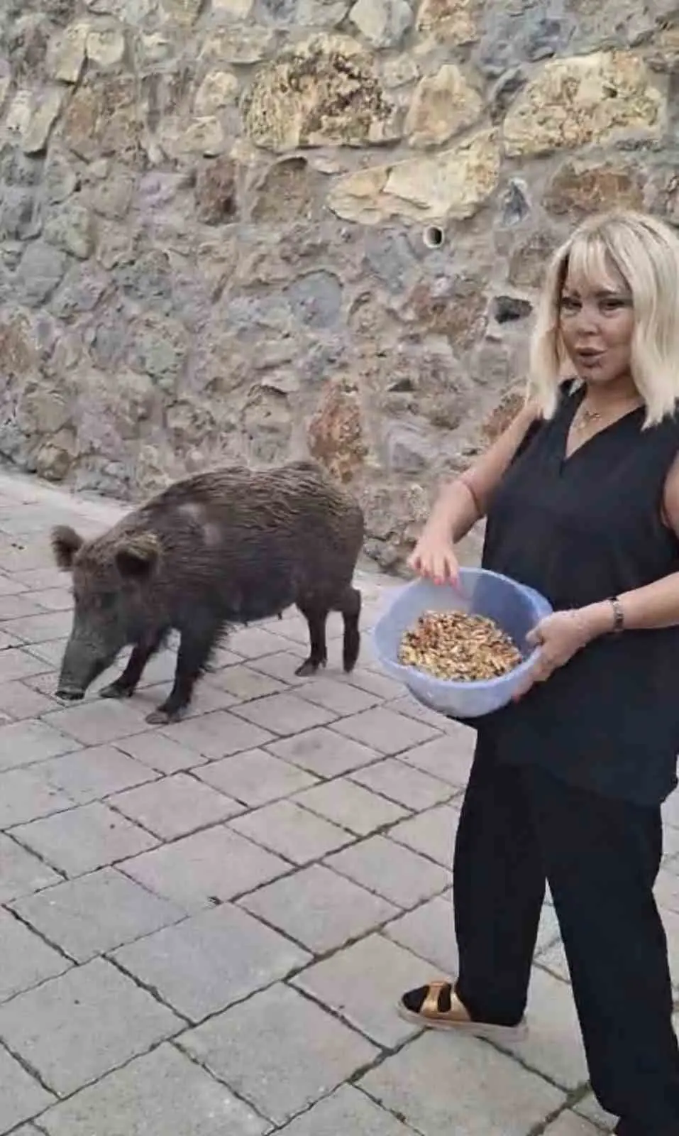 Ramazan Bayramı tatilini Bodrum’da geçiren ünlü sanatçı Safiye Soyman, kapısının