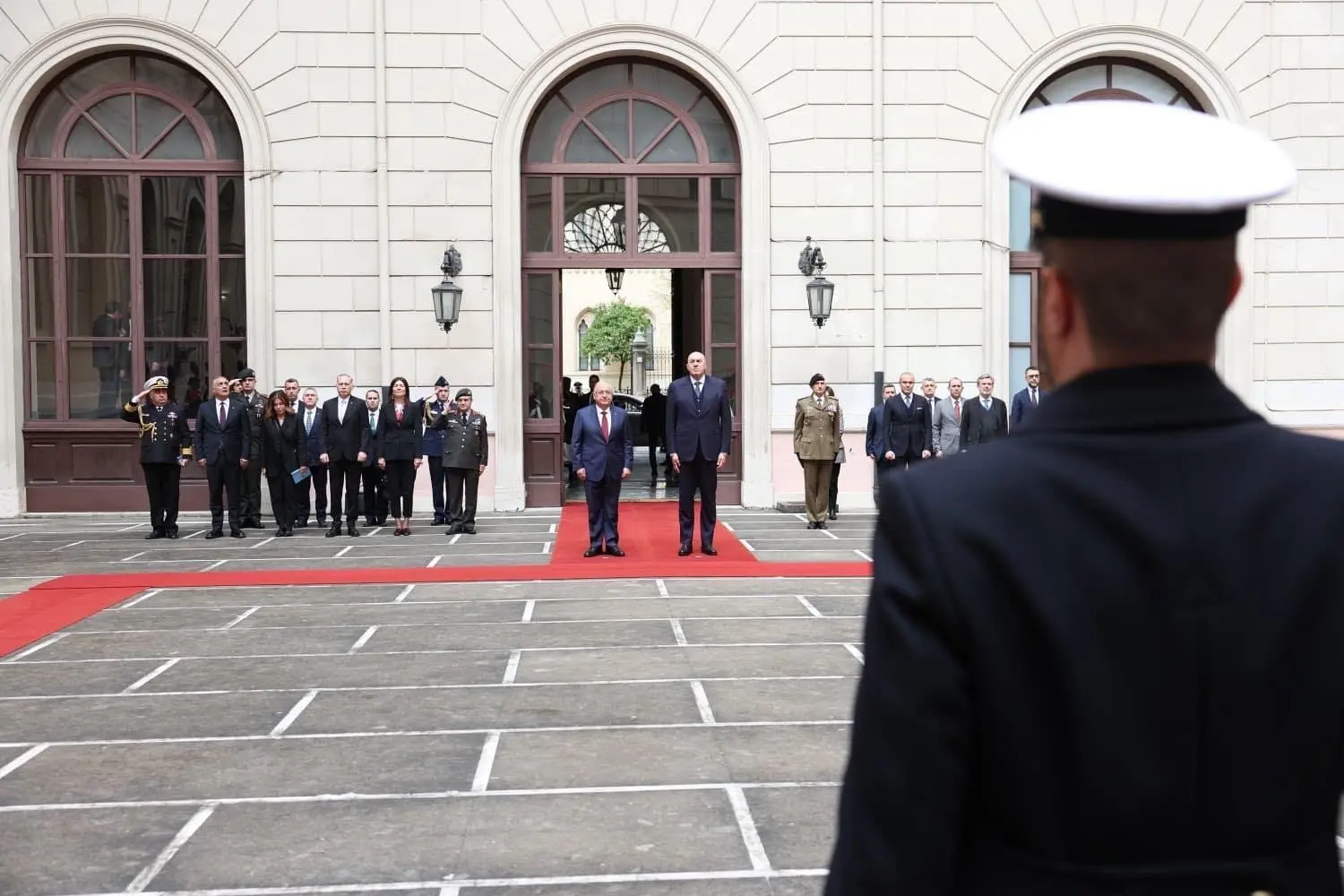 Millî Savunma Bakanı Yaşar Güler, resmi ziyaret kapsamında geldiği İtalya’da