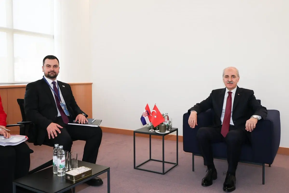 TBMM Başkanı Numan Kurtulmuş, Boşnak Ulusal Azınlık Konseyi Başkanı ve