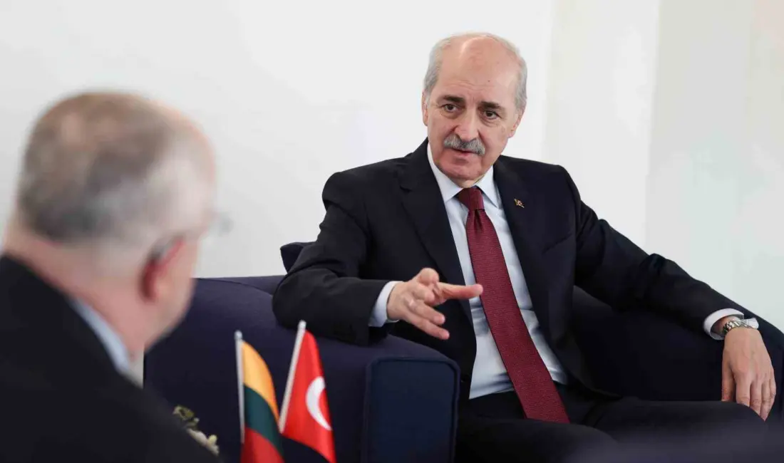 TBMM Başkanı Numan Kurtulmuş, Zagreb’de Litvanya Meclis Başkanı Juozas Olekas