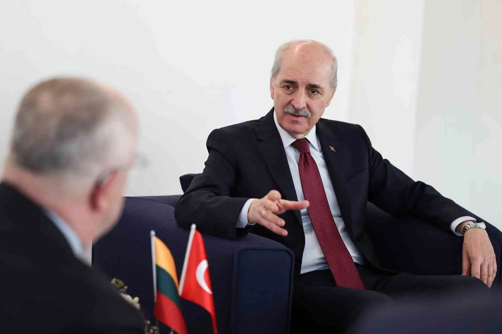 TBMM Başkanı Numan Kurtulmuş, Zagreb’de Litvanya Meclis Başkanı Juozas Olekas