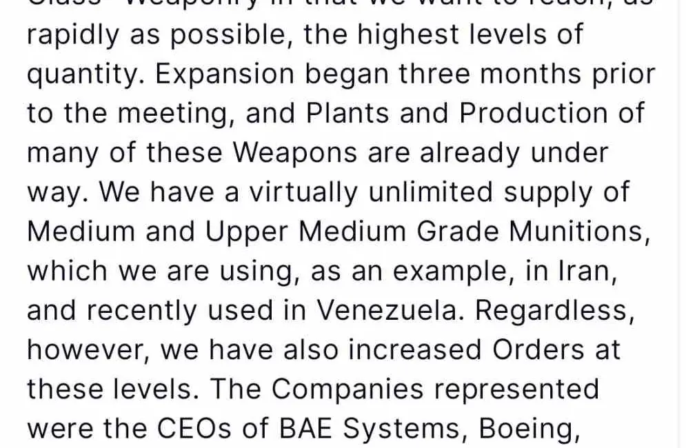 ABD Başkanı Donald Trump, silah üreticisi şirketlerin yöneticileri ile yaptığı